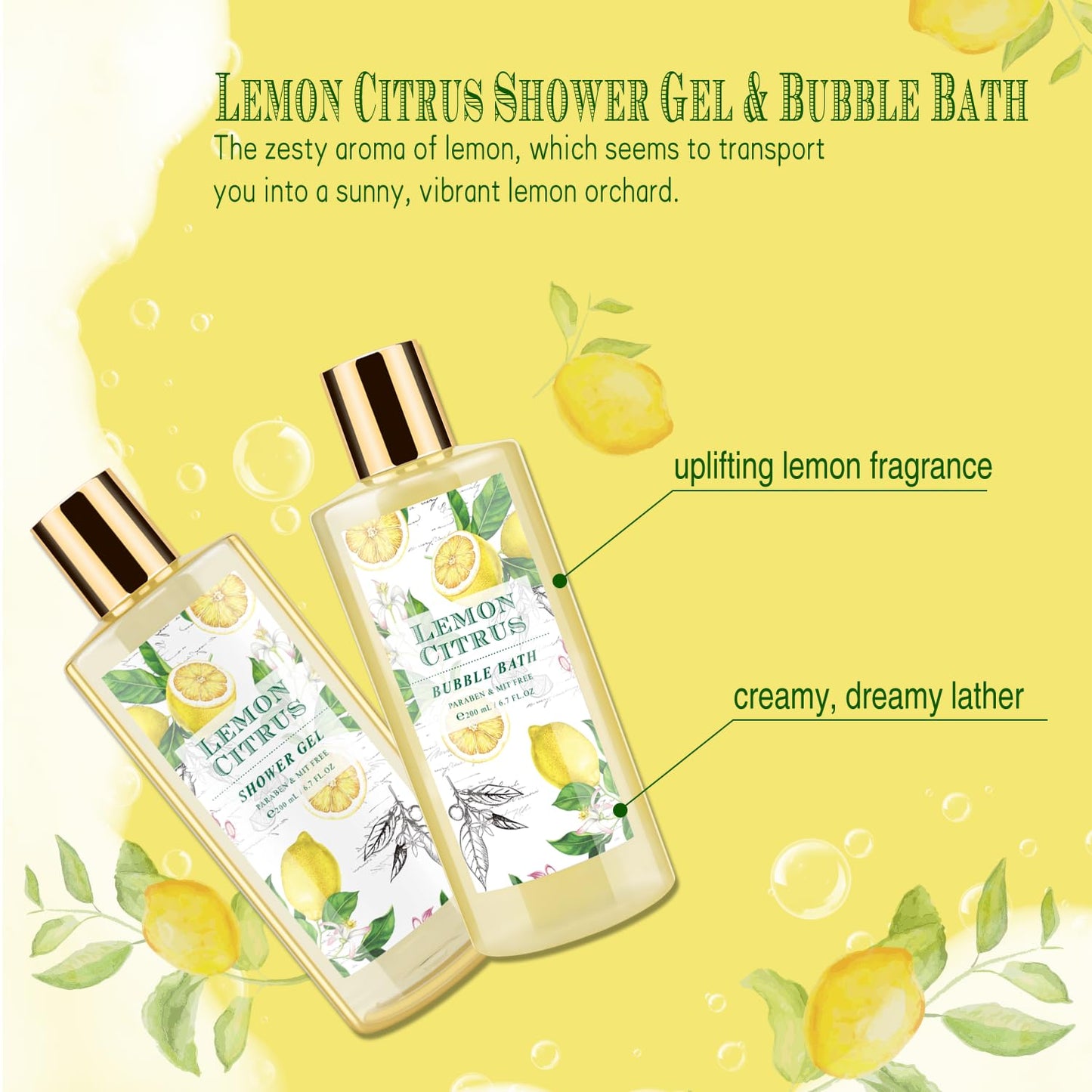 Rose Jasmine Spa Gift Set for Women