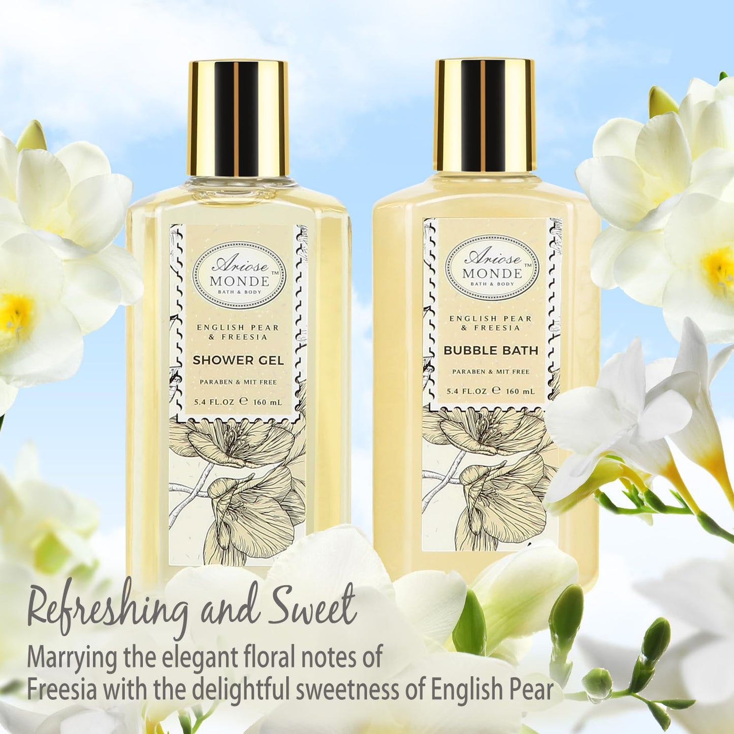 Rose Jasmine Spa Gift Set for Women