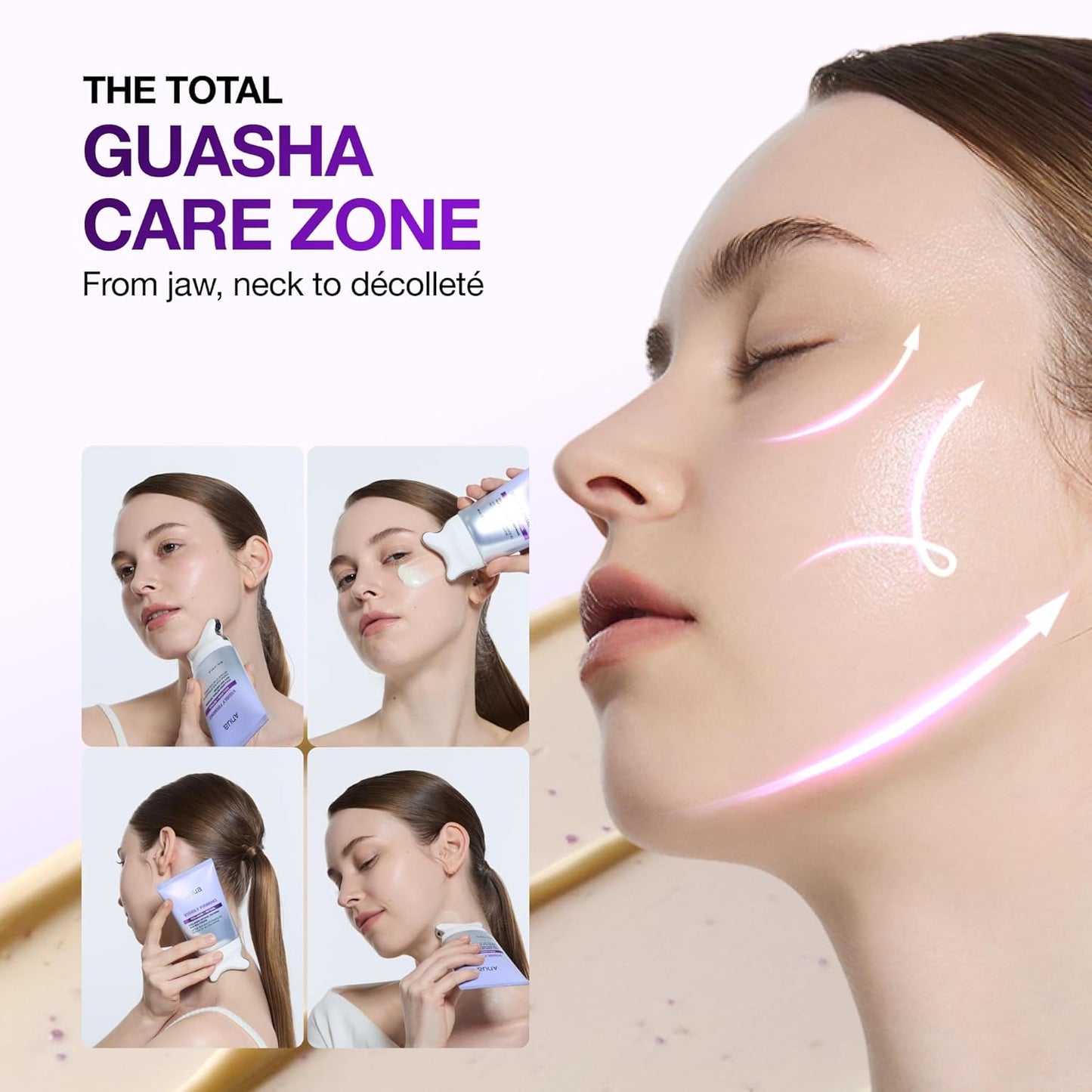 ANUA Retinol Collagen Neck & Face Firming Cream – Gua Sha Moisturizer 2.7oz