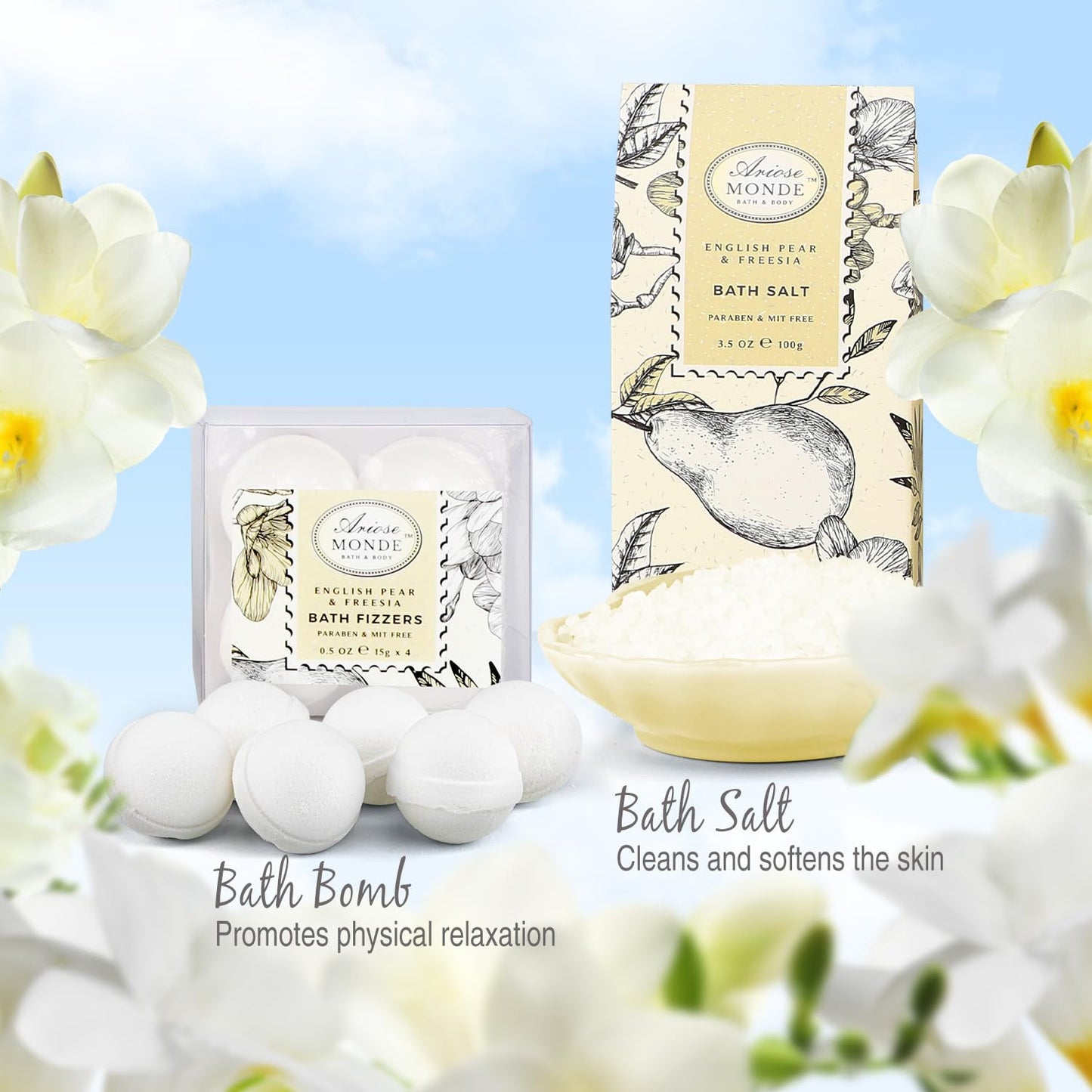 Rose Jasmine Spa Gift Set for Women