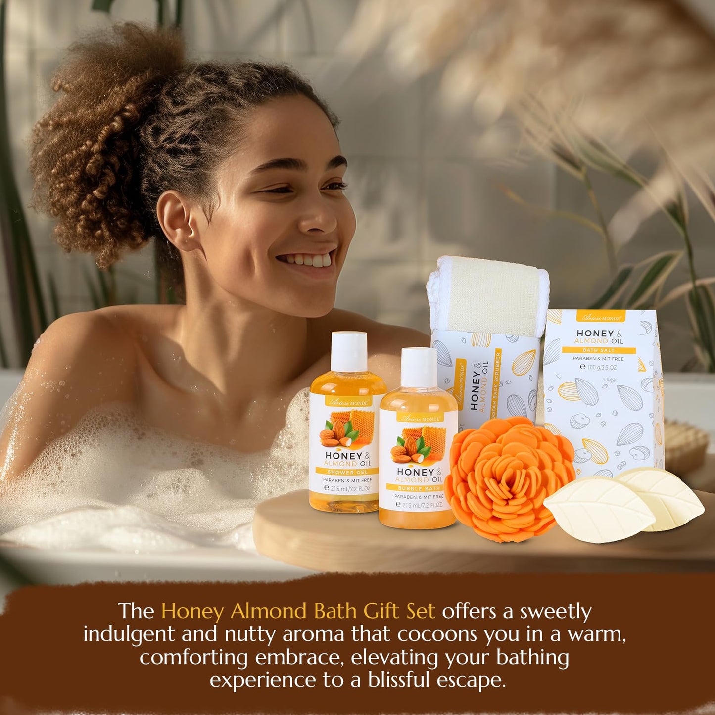 Rose Jasmine Spa Gift Set for Women