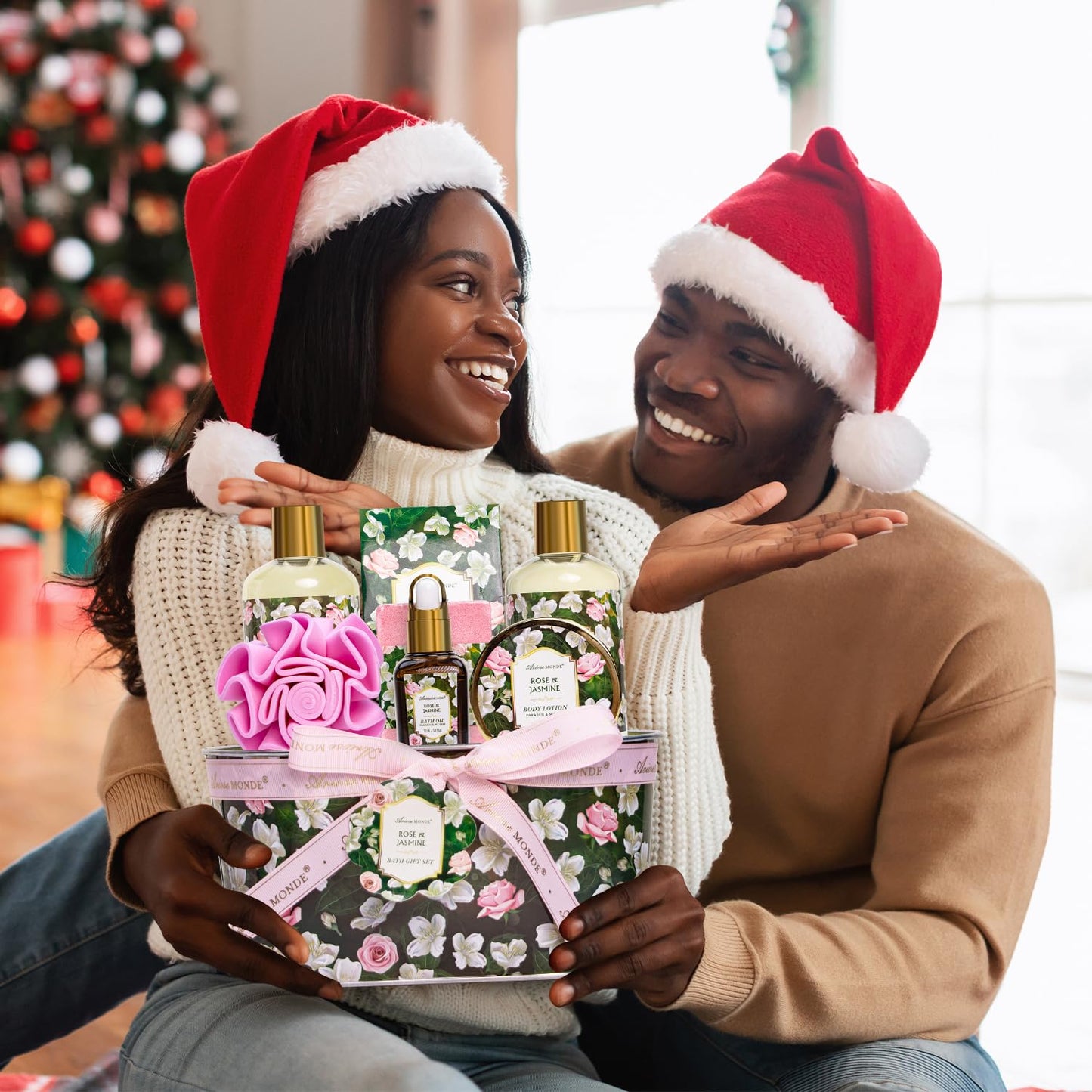 Rose Jasmine Spa Gift Set for Women