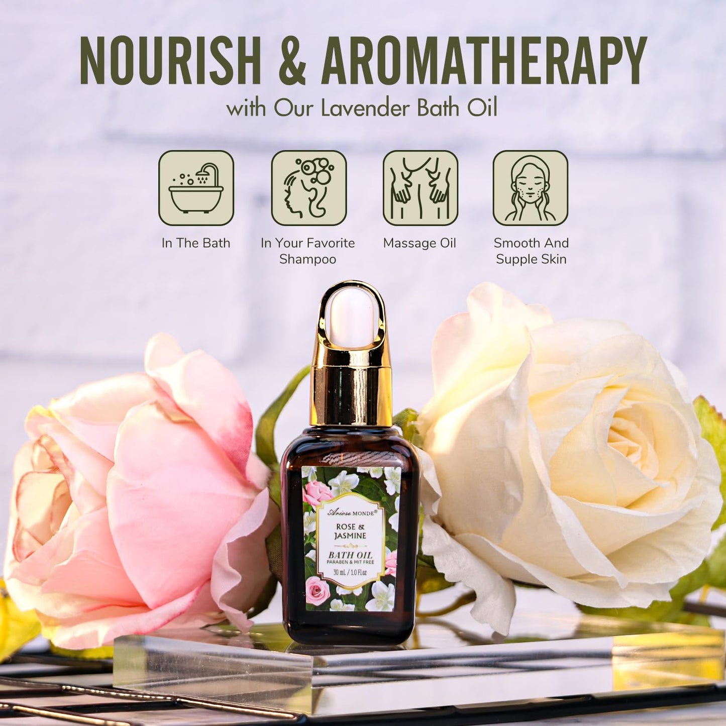 Rose Jasmine Spa Gift Set for Women