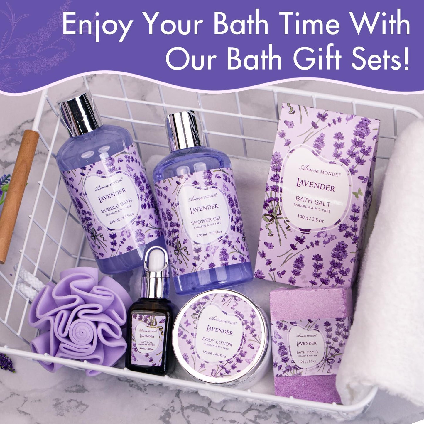 Rose Jasmine Spa Gift Set for Women