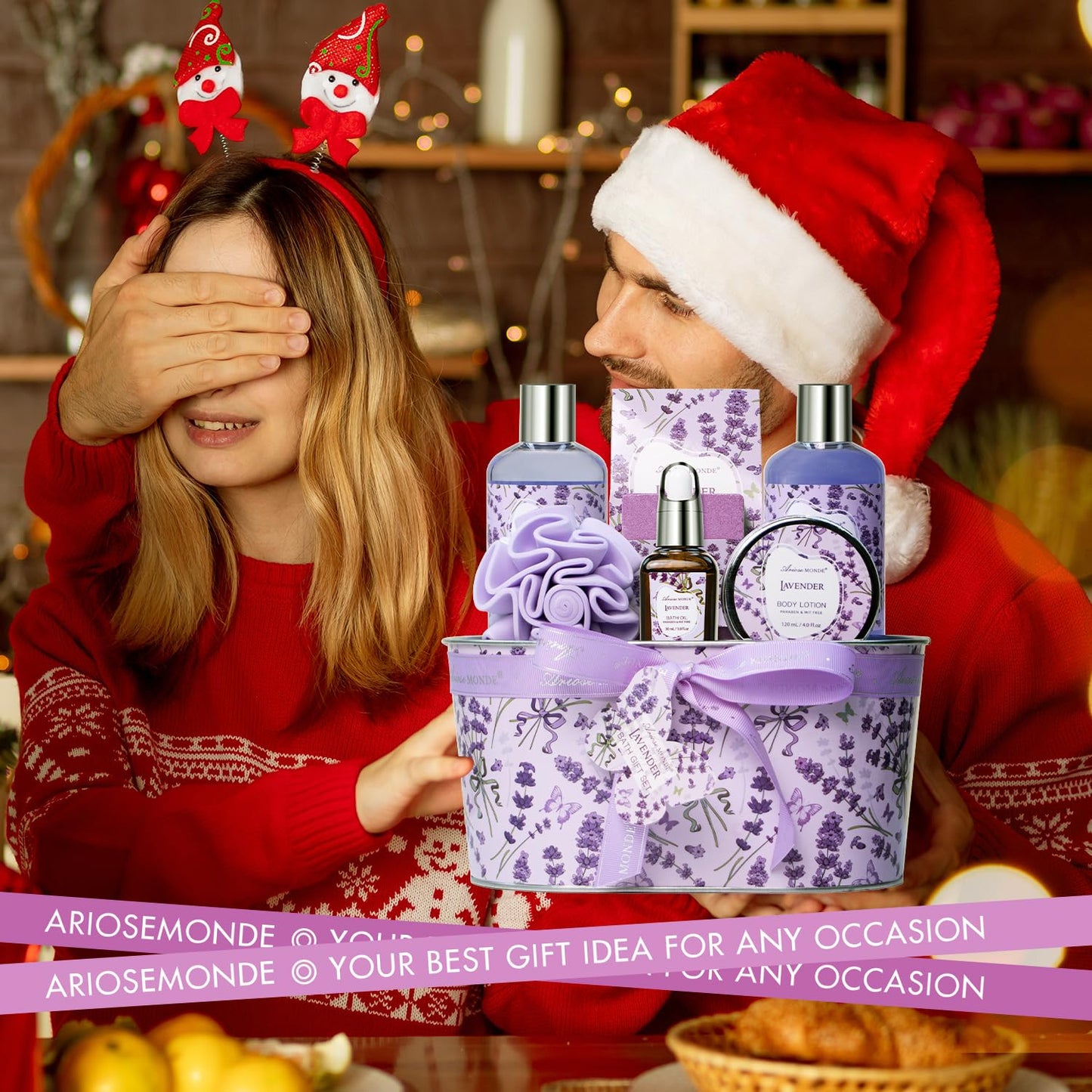 Rose Jasmine Spa Gift Set for Women