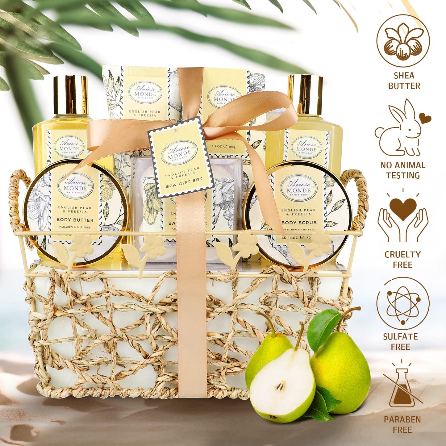 Rose Jasmine Spa Gift Set for Women