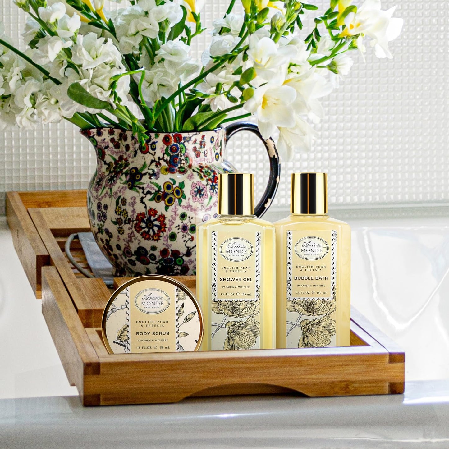 Rose Jasmine Spa Gift Set for Women
