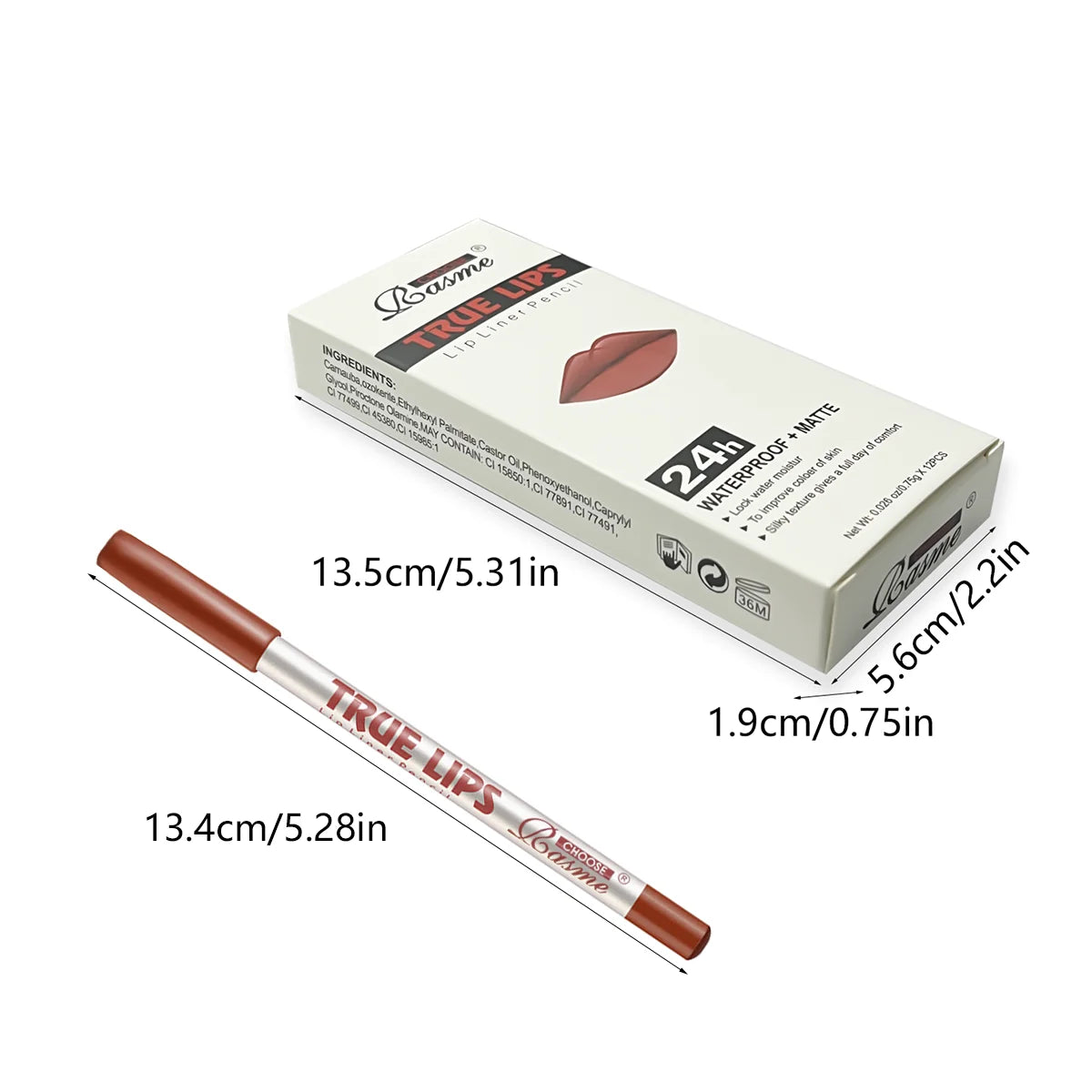 12PCS Matte Lipstick & Lip Liner Set – Long Lasting Waterproof Makeup Kit 💄