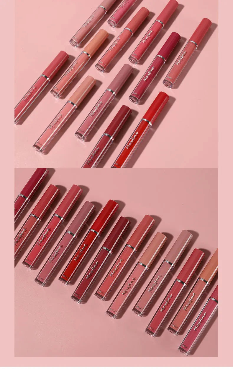 6 Color Matte Lip Gloss Set – Waterproof Long Lasting Moisturizing Lipstick Gift Box