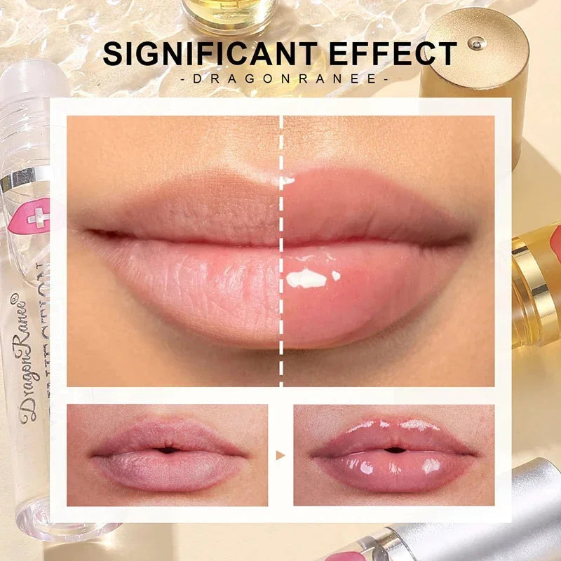 Instant Lip Plumper Oil – Hydrating Volumizing Gloss Serum 💋