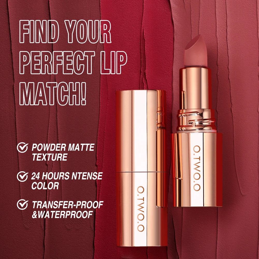 8PCS Matte Lipstick Set – Long Lasting Waterproof Velvet Lip Tint Collection 💄