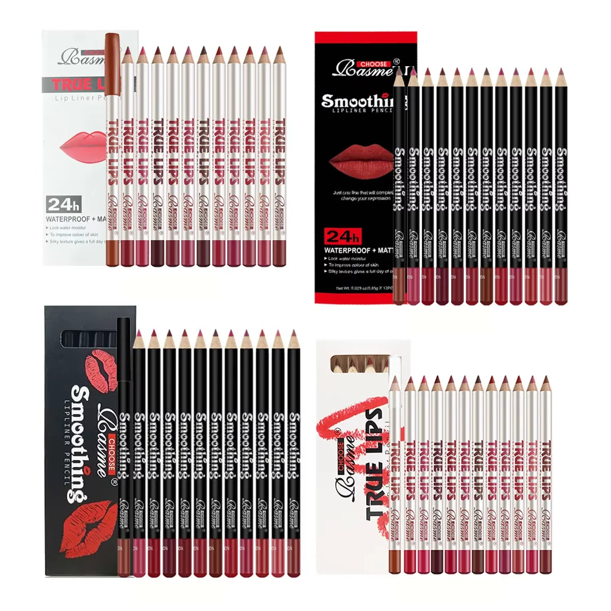 12PCS Matte Lipstick & Lip Liner Set – Long Lasting Velvet Matte Collection 💄