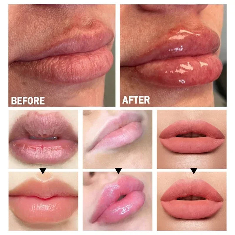 Instant Lip Plumper Oil – Hydrating Volumizing Gloss Serum 💋