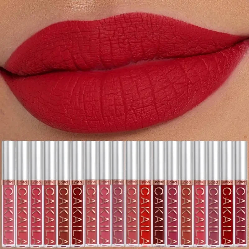 10PCS Matte Lipstick Set – Long Lasting Waterproof Velvet Lip Gloss Kit