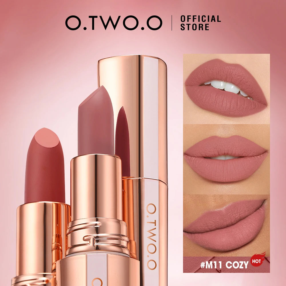 8PCS Matte Lipstick Set – Long Lasting Waterproof Velvet Lip Tint Collection 💄