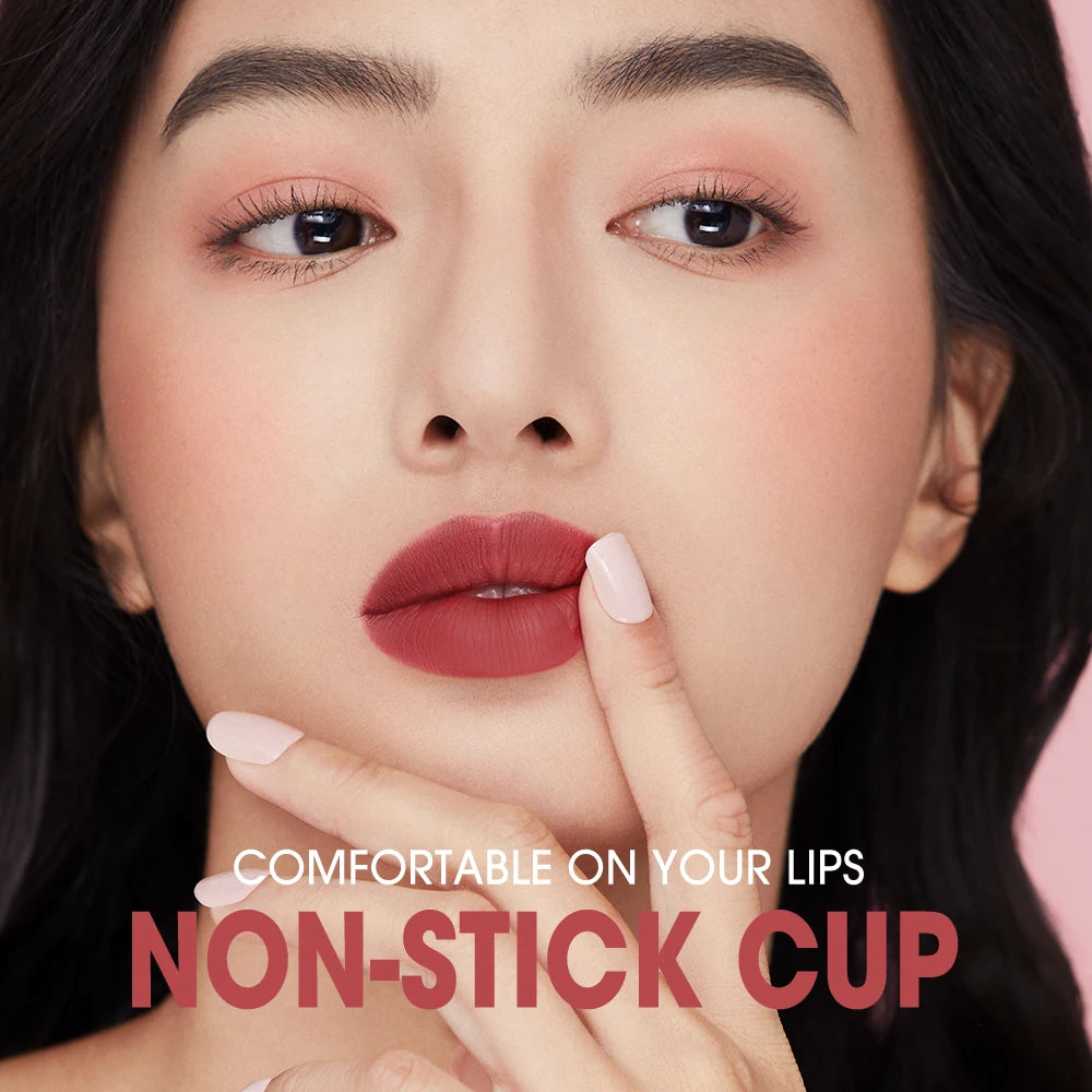 8PCS Matte Lipstick Set – Long Lasting Waterproof Velvet Lip Tint Collection 💄
